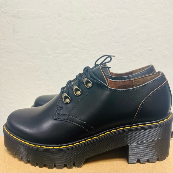 Dr. Martens Leona Lug Sole Platform Derby - Picture 2 of 8
